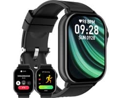 Denver Smartwatch - Hartslagmeter - 100 sportmodi - Saturatiemeter - Volledig Belfunctie - SWG159