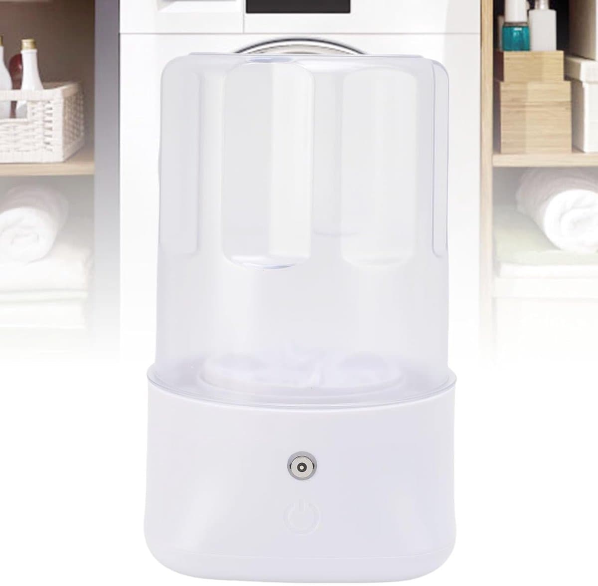Draagbare mini-wasmachine, stille wasmachine, geschikt voor ondergoed, sokken, enz. (wit) — afbeelding 1