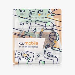 kwmobile 2x smartwatch hoes geschikt voor Samsung Galaxy Watch 7 44mm hoesje - Siliconen sporthorloge cover - Activity tracker case in zwart / zilver — thumbnail 8