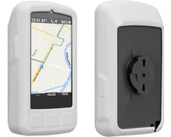 kwmobile fietscomputer gps hoes geschikt voor Wahoo Elemnt Roam V3 hoesje - Beschermhoes voor fietsnavigatie - Siliconen cover