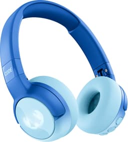 Fresh 'n Rebel Code Junior - Koptelefoon kind - Kinder koptelefoon - Draadloos (Bluetooth) & Bedraad – Inclusief Aux kabel (1m) - Wavy Water — thumbnail 1