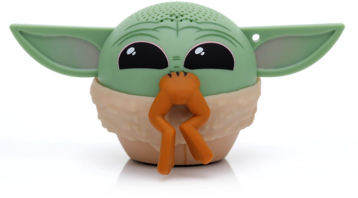 Bitty Boomers - Star Wars - The Mandalorian - Grogu The Child met kikker BT Speaker 4 cm — afbeelding 1
