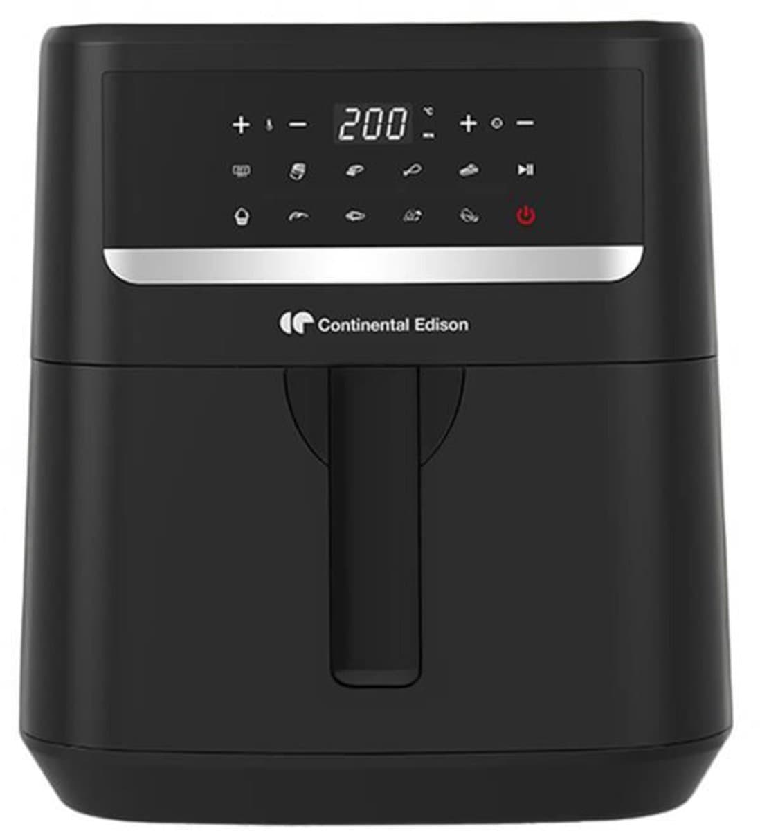 Continental Edison CEFR240092L Airfryer - 1800W - 9,2L - Zwart — afbeelding 1