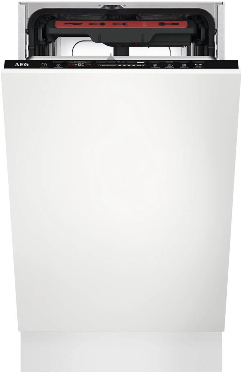 AEG FSE74507P – Inbouw vaatwasser – glasscare - 45 cm - besteklade - 44 dB - C label - 45 dB - 10 Couverts — afbeelding 1
