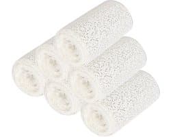 Huidvriendelijke Gips Bandages voor Kunst en Ambachten - 6 Rollen van 10 cm x 2,7 m