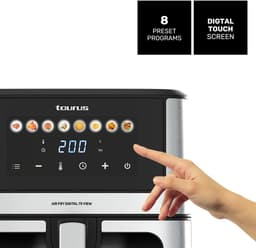 Digitale Airfryer 6,5L met 8 programma’s en Touchscreen — thumbnail 5