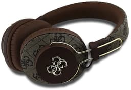 Guess ENC - Koptelefoon - Bluetooth - Metalen Afwerking - 4G Logo - Bruin — thumbnail 5