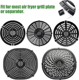 10 stuks rubberen bumpers voor airfryer - universele herbruikbare accessoires voor luchtfriteuse - rubberen onderdelen voor luchtfriteuse — thumbnail 3