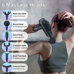 Massager met 99 snelheden en 6 massagekoppen — thumbnail 3
