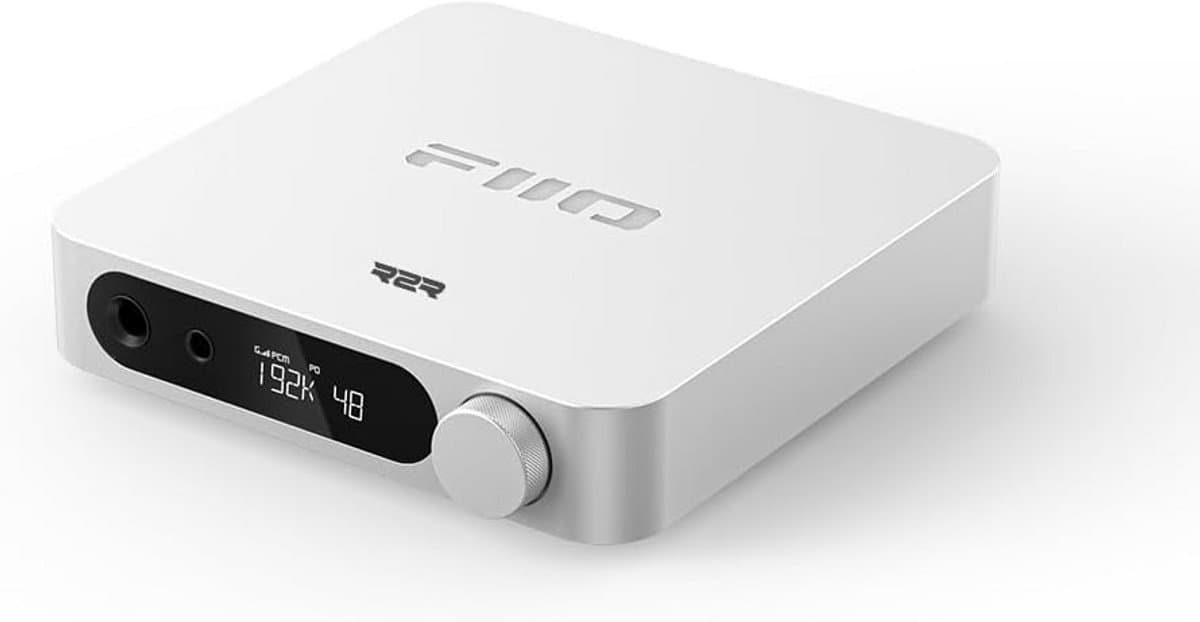 High-Fidelity R2R DAC en Hoofdtelefoonversterker met 1300mW Vermogen - Zilver — afbeelding 1