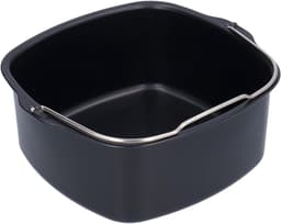 Bakpan voor Air Fryer - Vierkante Cake Pan Accessoires - Non-Stick Backing Cake Vat - Met Handvat - Brood Cake Mand - Bakken Tin Accessoires - Snelkookpan - 18 cm, Oven. — thumbnail 1