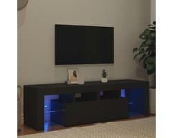TV kast met RGB LED verlichting - 140x36.5x40 cm