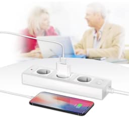GELLDG 5W USB-stroomadapter - 3-pack - USB-stekker - Stroomadapter - 5V 1A AC-adapterlader - Geschikt voor iPhone XS, X, 8, 7, 6, 5, mobiele telefoons, Android-telefoons, smartwatches, Xiaomi-telefoons, hoofdtelefoons en smartwatches — thumbnail 6