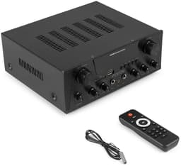 Stereo set - Fenton Bluetooth karaoke stereo set met versterker en speakers - 600W — thumbnail 5