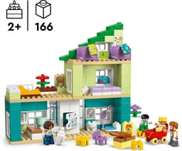 LEGO DUPLO - 3-in-1 modern woonhuis met figuren Constructiespeelgoed — thumbnail 3