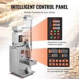 VEVOR Automatische Deeltjes Verpakkingsmachine,1-100g, Multifunctionele Zakje Poeder Zakje Weging Het Vullen Verpakkingsmachine, Poeder Vulmachine voor Thee Zaden Korrels Meel Bonen Glitter — thumbnail 3