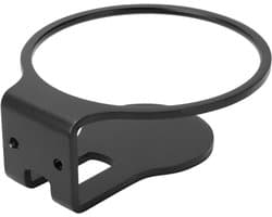 Cosensi - Muurbevestigingshouder voor Mini-luidspreker, Aluminium Luidsprekerhanger voor HomePod, Keuken, Studeerkamer, Woonkamer (zwart)