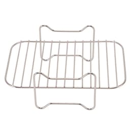 2-delige airfryer-rekset, accessoires voor heteluchtfriteuses, rek, meerlaags droogrek — thumbnail 4