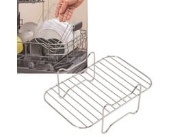 2-delige airfryer-rekset, accessoires voor heteluchtfriteuses, rek, meerlaags droogrek