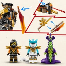 Lego Ninjago 71854 Cole's Missiemecha En Zane Bouwstenen — thumbnail 3