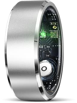 WizBay Premium Select® Aluminium Zilver Blush Smart Ring Dames Heren - Oplaad Case - Hypoallergeen - Hartslag & Slaap Monitor - IP68 Waterdicht - O2 Meting - Gesture Functie - Multiple Sport Modi - #8 — thumbnail 4