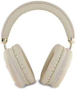 Guess Bluetooth Stereo Koptelefoon - Saffiano Triangle Logo - Goud — thumbnail 4