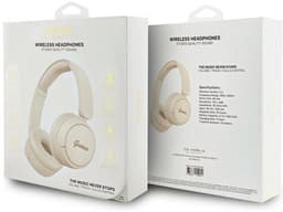 Guess On-Ear Hoofdtelefoon - Metalen Script Logo - Beige — thumbnail 2