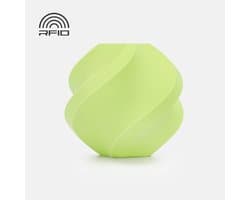 Bambu Lab PLA Matte Appelgroen 1.75mm – 1kg REFILL Filament| Premium Mat Groen voor Strakke 3D Prints Zonder Spoel