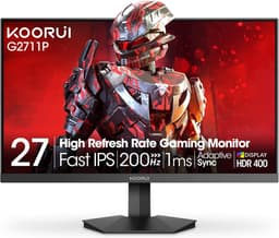 Koorui G2711P - Full HD IPS Gaming Monitor - 27 Inch - 200 Hz - 1 ms — thumbnail 1
