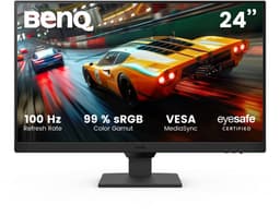 BenQ Full HD 24 inch Monitor GW2490 - 100Hz - IPS Computerscherm- Full HD - 99% sRGB - EyeCare Beeldscherm Computer - 2 x HDMI - 1 x Display Port - 2 x 2W ingebouwde speakers — thumbnail 1