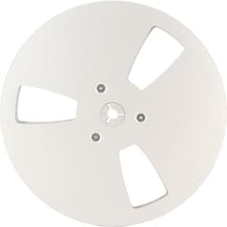 Jhubers Goods - Lege Opname Reel Universeel Geschikt voor Audio Tape - 7 Inch 1/4 Lege Reel - Universeel Compatibel met Opnameapparatuur - Aluminium - Herbruikbaar - Zilverkleurig - Opname Reel voor Bandopnames — thumbnail 3