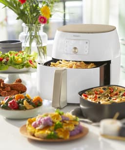 Philips Premium Series Airfryer XXL - HD9870/20 - Smart Sensing - 7.3L - Tot 6 Personen - Wit — thumbnail 14
