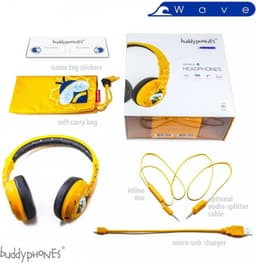 BuddyPhones Kinderen Hoofdtelefoon Wave Bee — thumbnail 4
