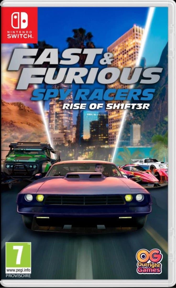 Fast & Furious: Spy Racers Rise of SH1FT3R - Nintendo Switch — afbeelding 1