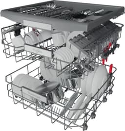 Whirlpool WFO3T133PFX - Luxe Vrijstaande Vaatwasser - A+++ - 43db - RVS - NaturalDry - PowerClean Pro — thumbnail 18