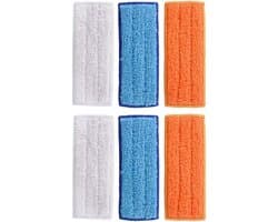 6 Dweil pads geschikt voor iRobot Braava Jet 240/241/244 Dweilrobot