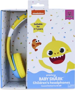 Baby Shark - kinder koptelefoon - volumebegrenzing - verstelbaar - comfortabel — thumbnail 4