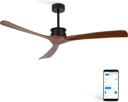 CREATE - Plafondventilator 40W silent XL Ø152 cm - Zomer/Winter Functie - 6 snelheden - Motor DC - Programmable 1- 4H - WIND LARGE — thumbnail 2