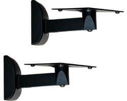 Muurbeugel voor o.a. LS50 Meta en de KEF LS50 Wireless II Muurbeugel - Zwart