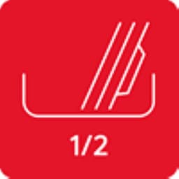 Amica ADP1212B - Vaatwasser - 12 bestekken - 5 programma's - 4 Temperaturen - Bovenste waskorf in hoogte verstelbaar - Afneembare top voor onderbouw - Halve lading - HotAir — thumbnail 4