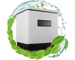 Mini vaatwasser - Kleine vaatwasser - Smalle vaatwasser - Camping vaatwasser - Mini afwasmachine - Caravan - Camper- Camping vaatwasser - 13,6 kg - 420 x 380 x 460 mm
