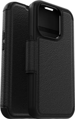 OtterBox Strada - Geschikt voor Apple iPhone 15 Pro - Echt Leer - Zwart — thumbnail 2