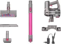 Swiss Pro+ SP-VC9500-KP | Draadloze Accu Steelstofzuiger | 130W - Roze — thumbnail 2