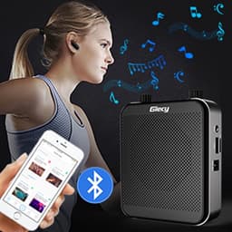 Spraakversterker - Stemversterker - geluidversterker - Draagbare Bluetooth Luidspreker (30 W) met 7,4 V/2800 mAh Lithium Batterij en Microfoon Headset - Oplaadbare Stemversterker voor Leraren - Reizigers - Vergaderingen - Muzikanten - Muziek — thumbnail 3