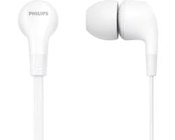 PHILIPS TAE1105 - In-ear Koptelefoon - Microfoon - Afstandsbediening in snoer - Wit