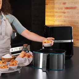 Cecotec Cecofry Full Inox 5500 Pro - Heteluchtfriteuse - Zwart, Antraciet — thumbnail 9