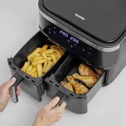 Severin FR 2453 Heteluchtfriteuse XXL - 2x 3.8 Liter - tot 1.3 kg friet — thumbnail 5