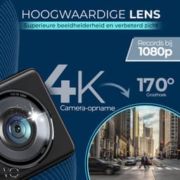 Dashcam Voor Auto Camera Voor 1080p Full HD - Incl. 64GB SD-kaart - Nachtvisie — thumbnail 2