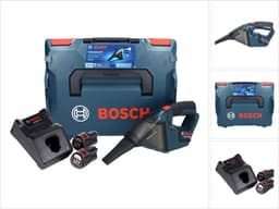 Bosch GAS 12V Professionele snoerloze stofzuiger 12 V 0,35 l + 2x accu 3,0 Ah + lader + L-Boxx — thumbnail 2