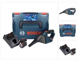 Bosch GAS 12V Professionele snoerloze stofzuiger 12 V 0,35 l + 2x accu 3,0 Ah + lader + L-Boxx — afbeelding 1